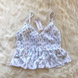 PacSun floral tank